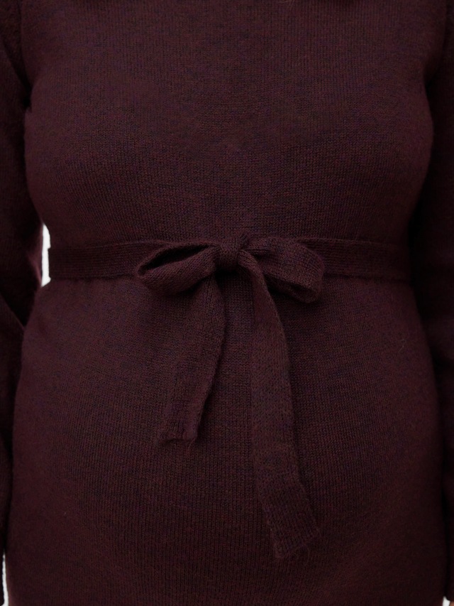 Mamalicious Umstandskleid »MLNEWANNE L/S ABK KNIT DRESS A. NOOS«