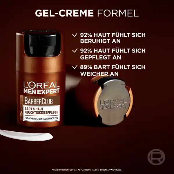 Barber Club Bart & Haut Feuchtigkeitspflege