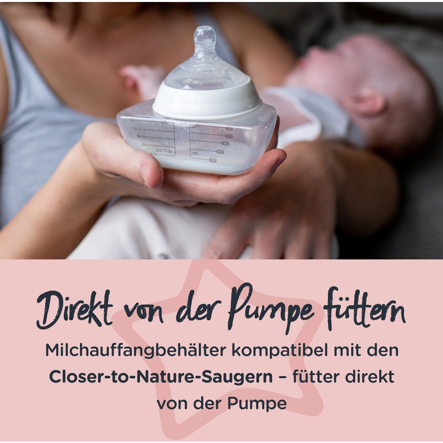 Tommee Tippee Elektrische Einzelmilchpumpe Made for Me, tragbar
