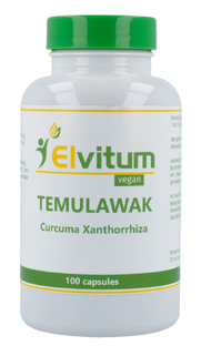 Elvitum Temulawak Curcuma Xanthorrhiza Capsules 100CP