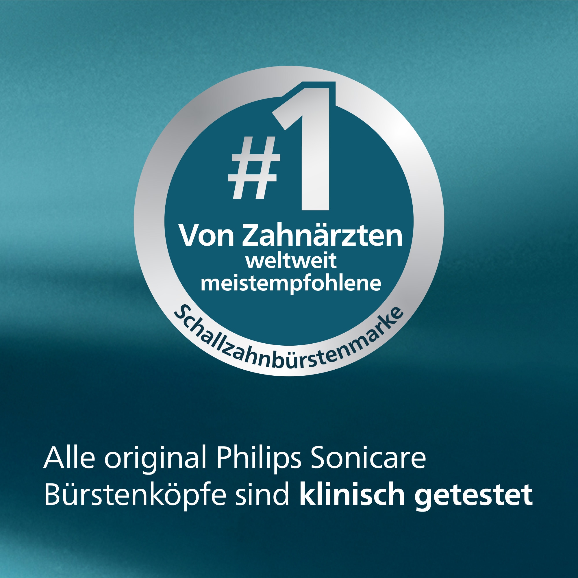 Philips Sonicare Aufsteckbürsten »C3 Premium Plaque Defence« für extra gründliche Plaque-Entfernung, für jedes Sonicare Handstück