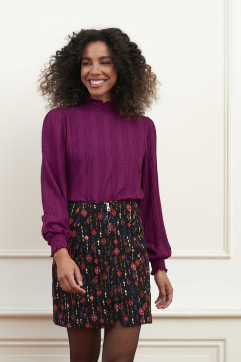 Lofty Manner paarse dames t-shirt