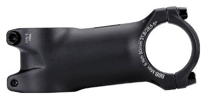 Potence BBB RoadForce II 31.8mm Noir