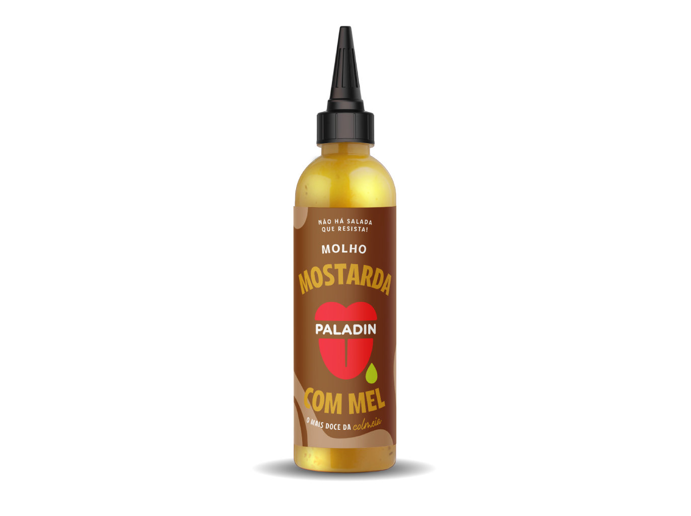 MOLHO PALADIN MOSTARDA COM MEL TOP DOWN 250G