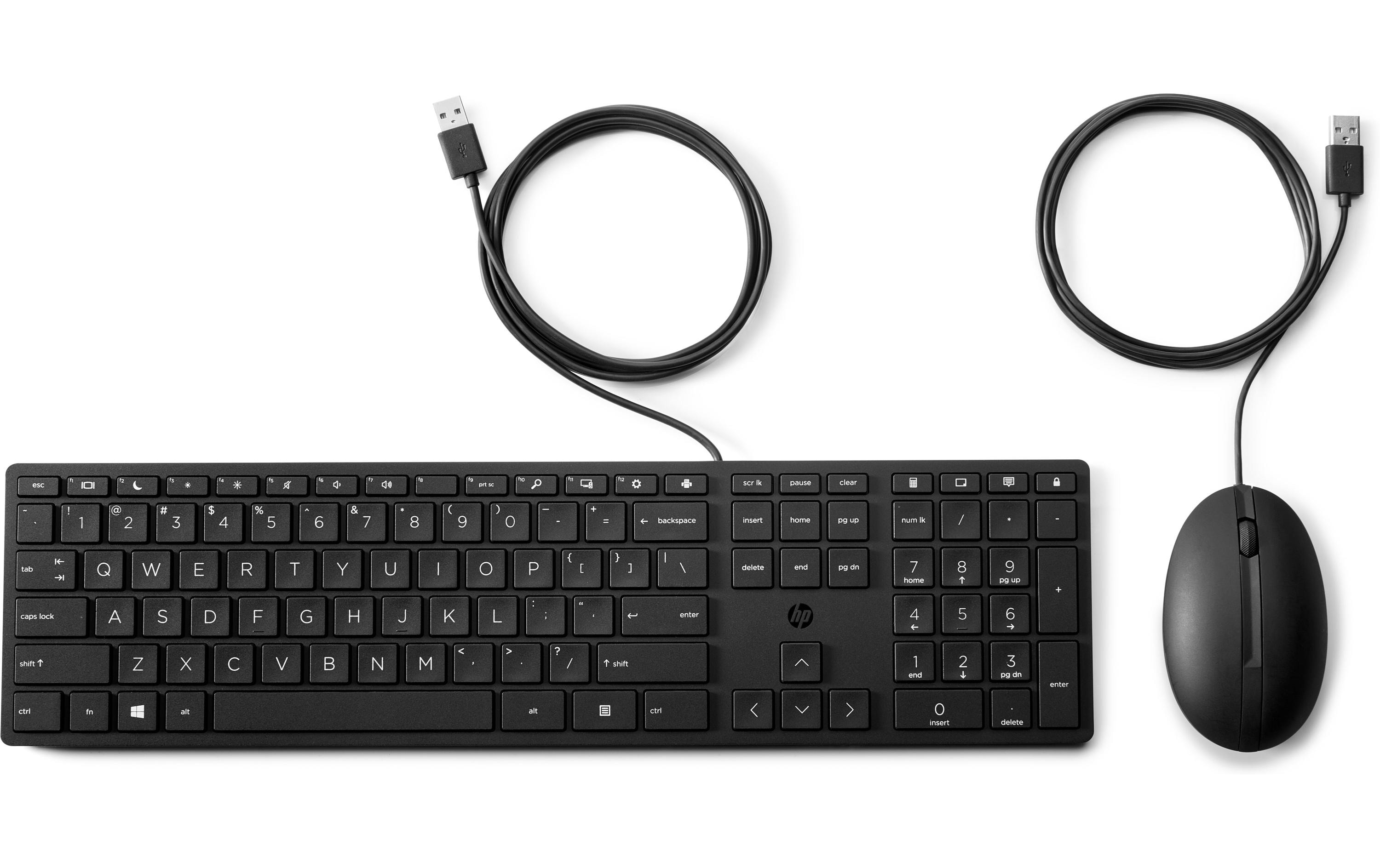 Tastatur-Maus-Set 320MKKeyboard und Mouse im platzsparenden Design