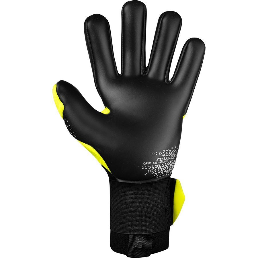 Reusch Gants de Gardien Attrakt Gold X NC Gravity GK:LAB - Jaune/Argenté/Noir
