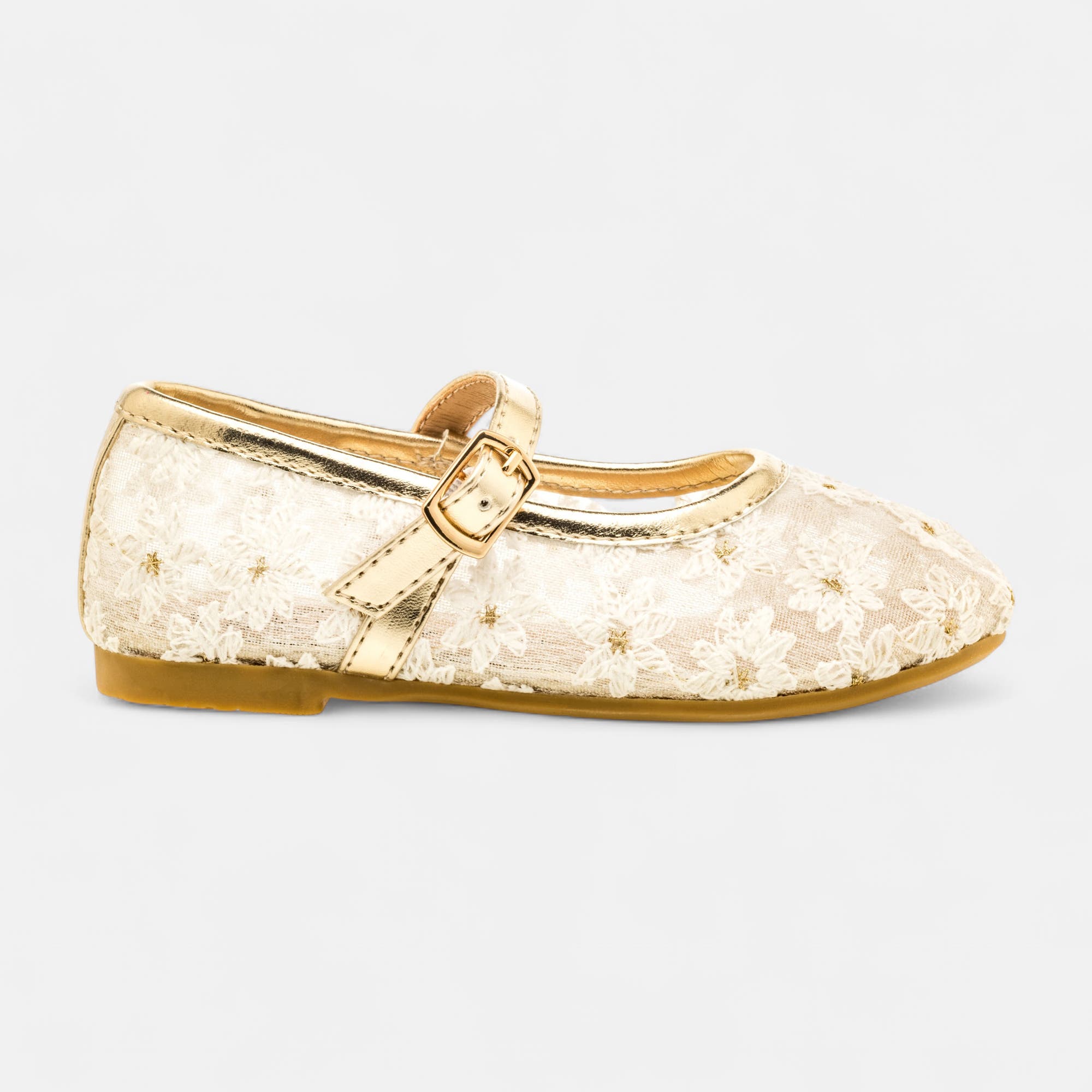 Ballerines Fille blanc