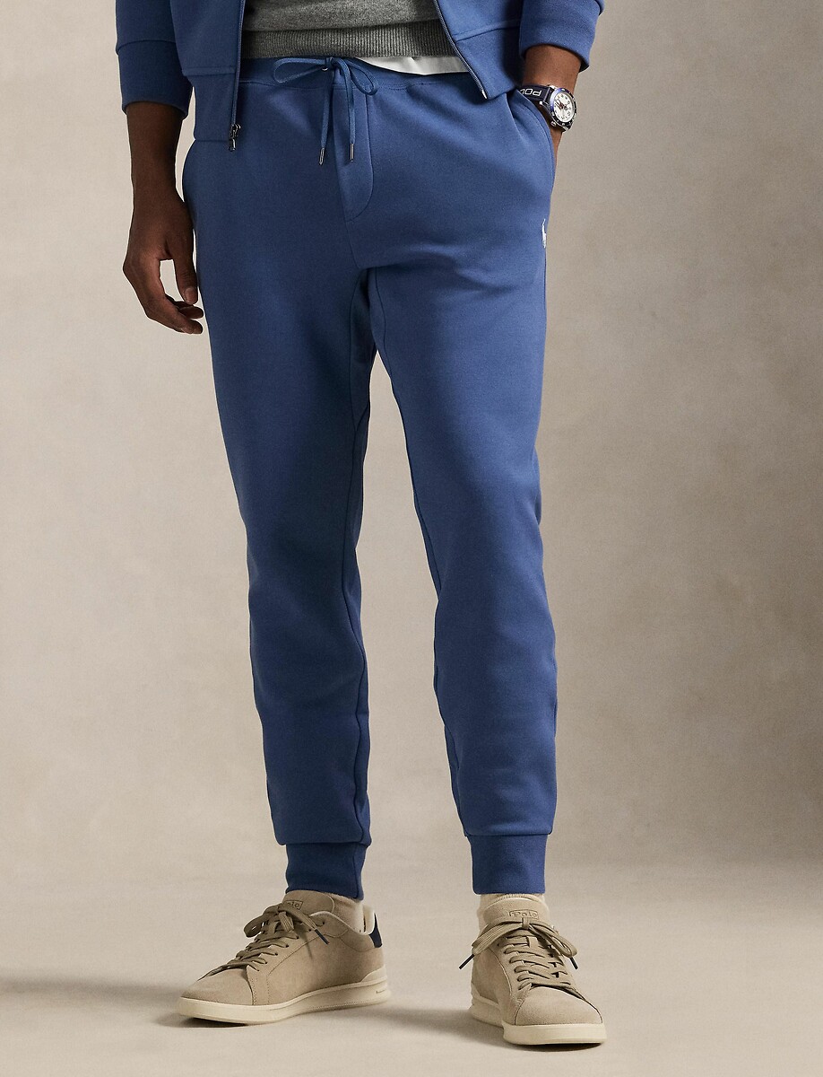 POLO RALPH LAUREN<br>Calças esportivas de malha dupla