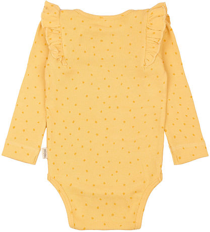 Petit Piao Body l/ä - Rib - Modal - Yellow Sonne