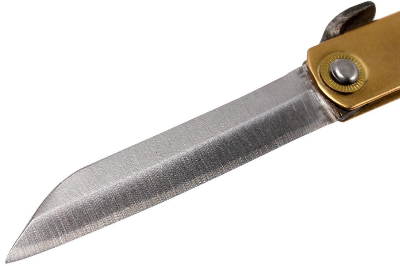 Higonokami zakmes 7,7 cm HIGO12BR, White paper steel