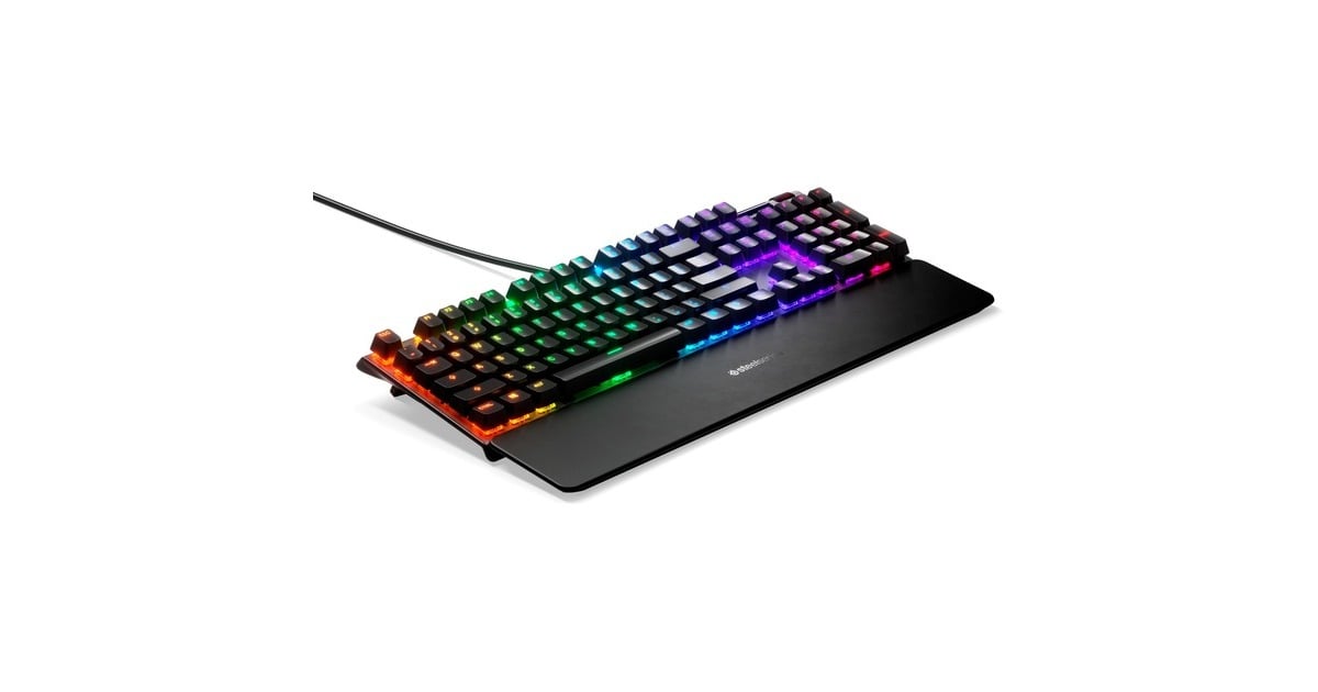 SteelSeriesApex 7, gaming toetsenbord  (Zwart, US lay-out, SteelSeries QX2 Red, RGB leds)