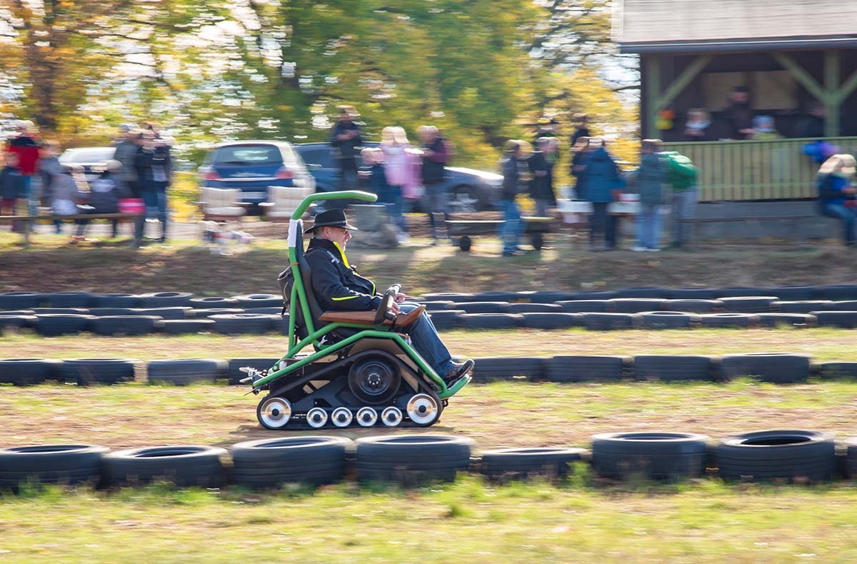 Ziesel fahren Stiege (20 Min.)