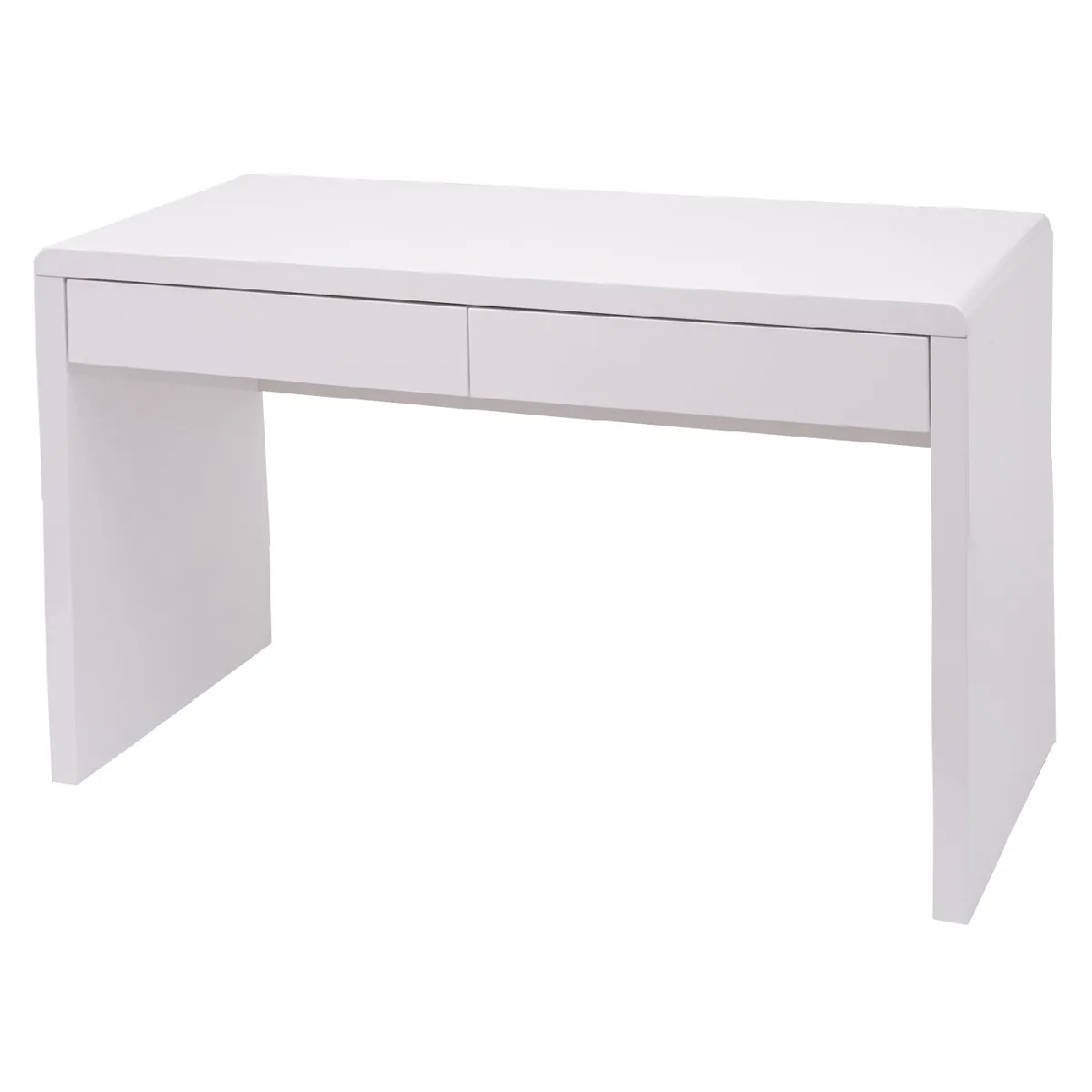 Mendler Coiffeuse HWC-G51 - Blanc brillant
