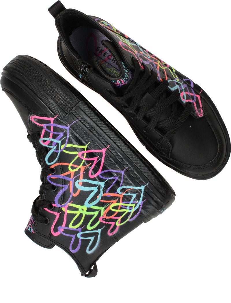 Skechers Hyperlift Boots Zwart Meisjes