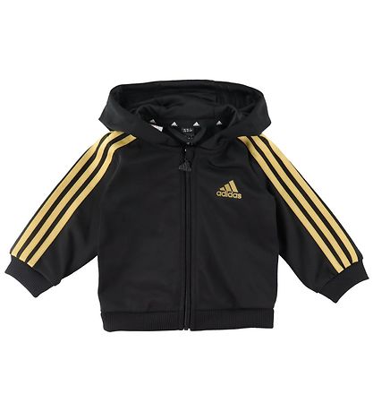 adidas Performance Trainingsanzug - I 3S SHINY TS - Gold/Schwarz