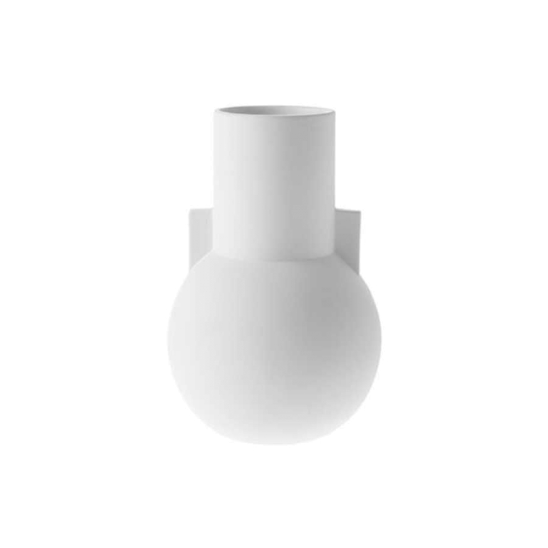 HKliving Matt White vaas small