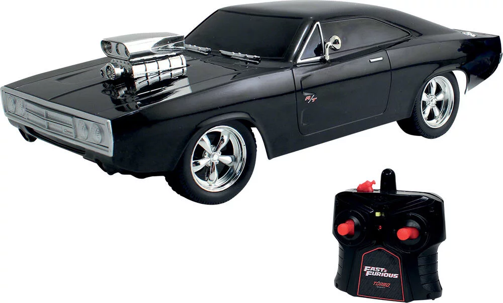 FAST & FURIOUS - VOITURE RADIOCOMMANDE DODGE CHARGER 1\/24EME