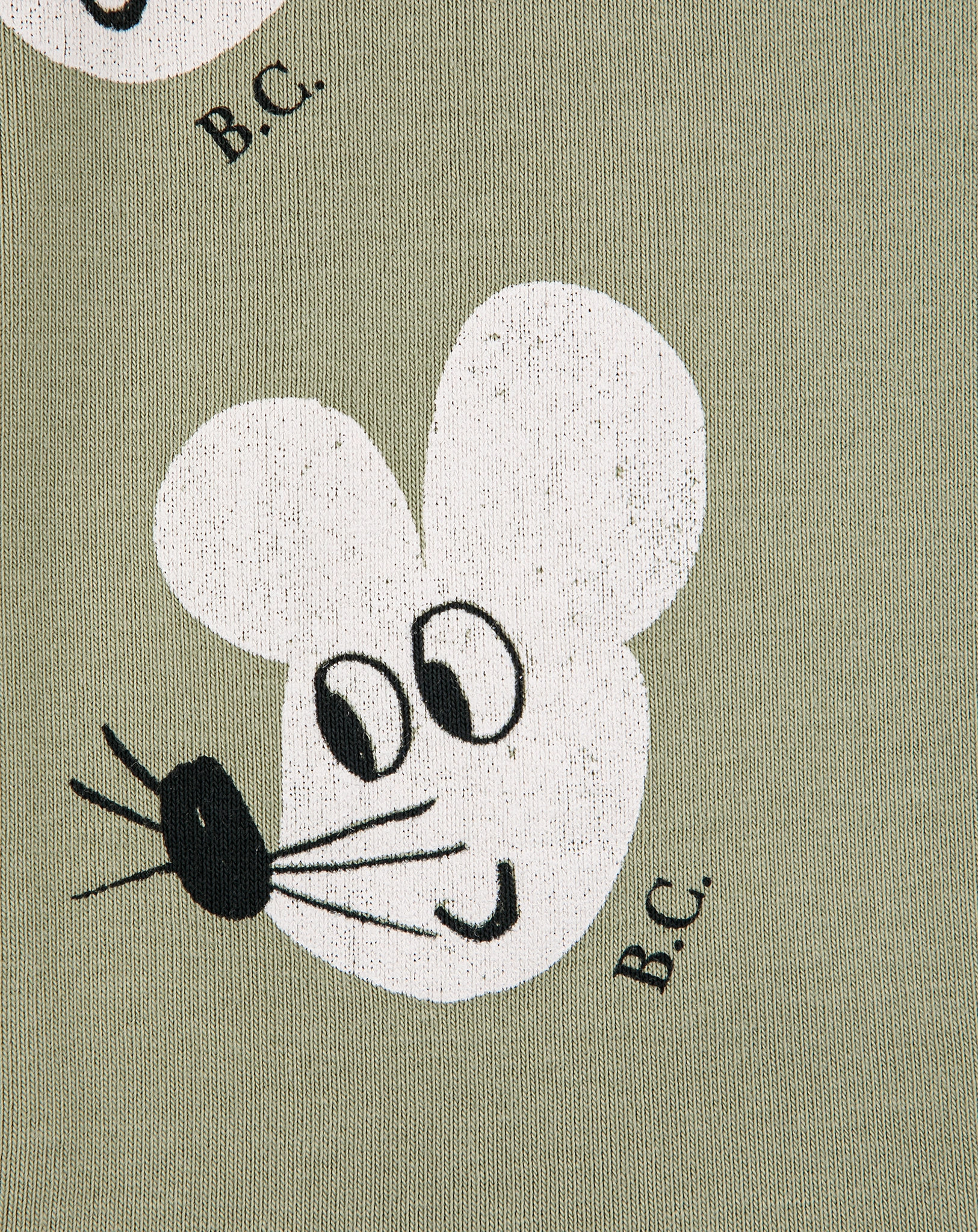 Leggings MOUSE ALL OVER in hellgrün
