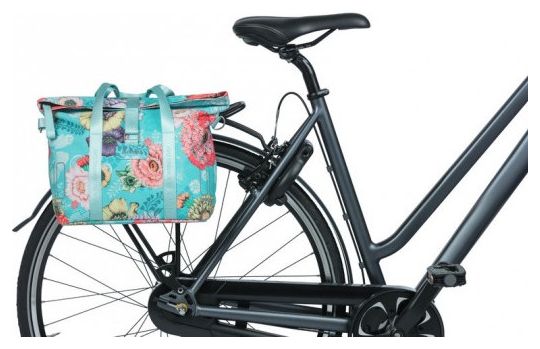 Sac à Main et Sacoche de Vélo Basil Bloom Field MIK-KF-hook 11L Bleu