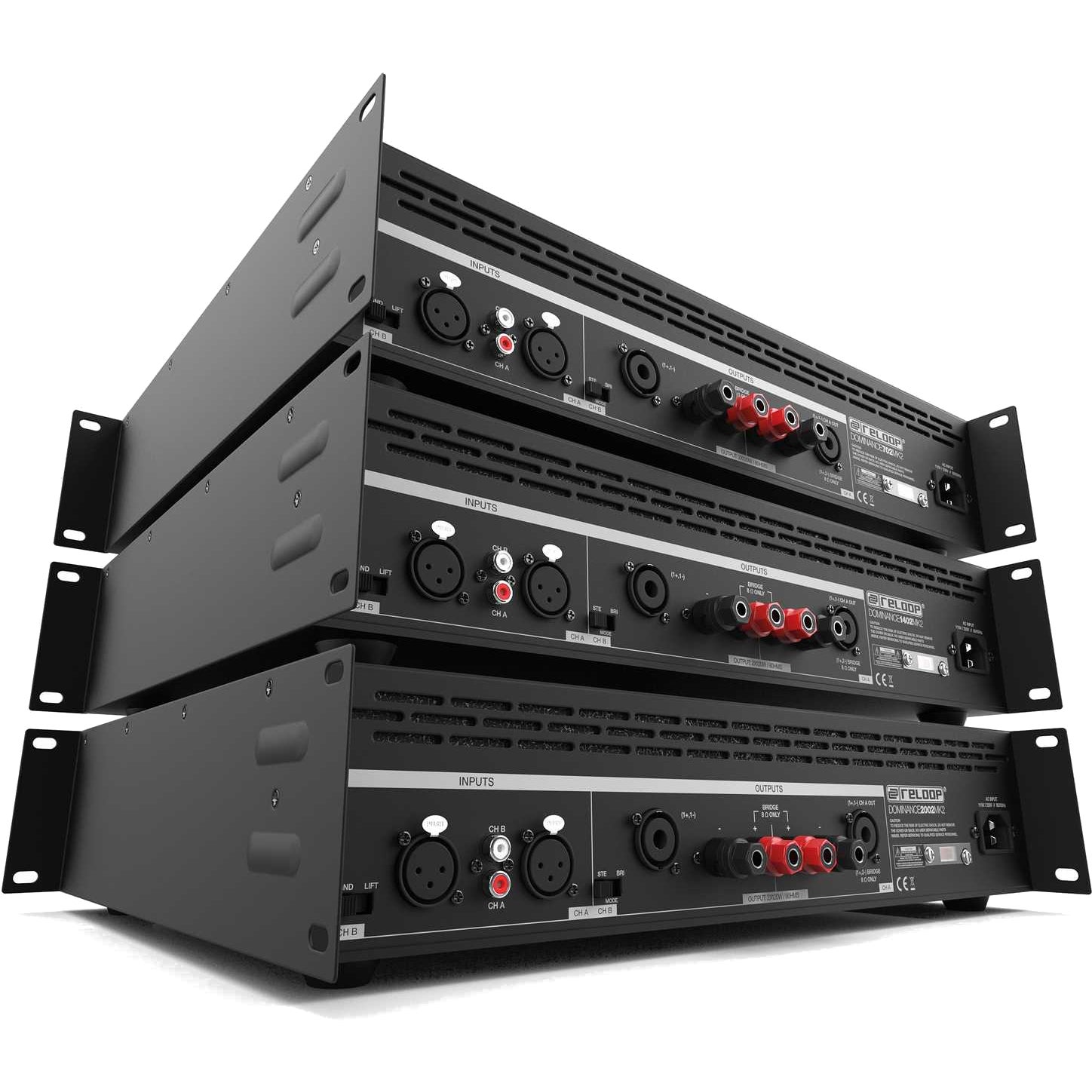 Reloop Dominance 1402 MK2 versterker 720 Watt