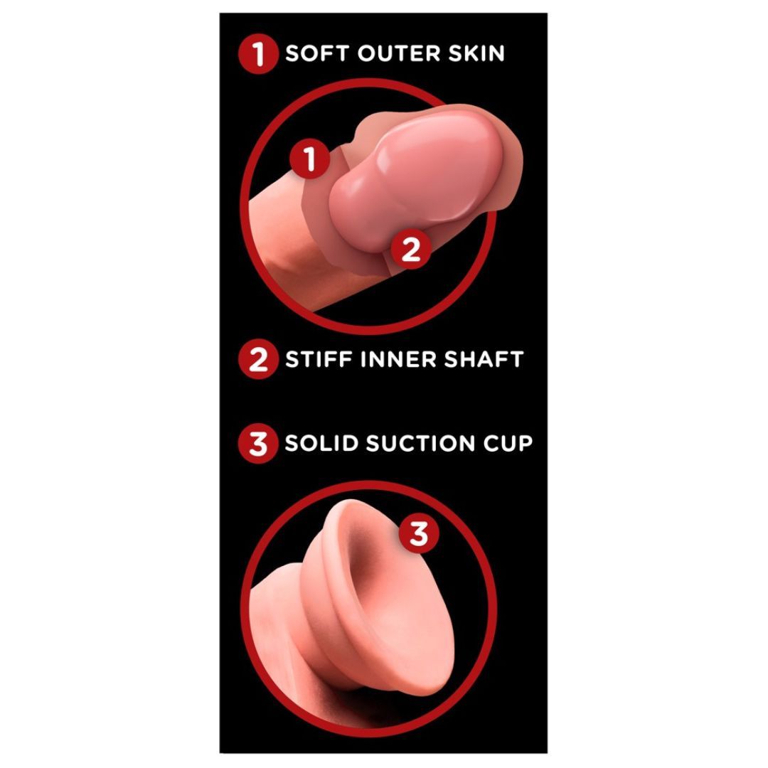 King Cock Dildo „Triple Density 26cm“