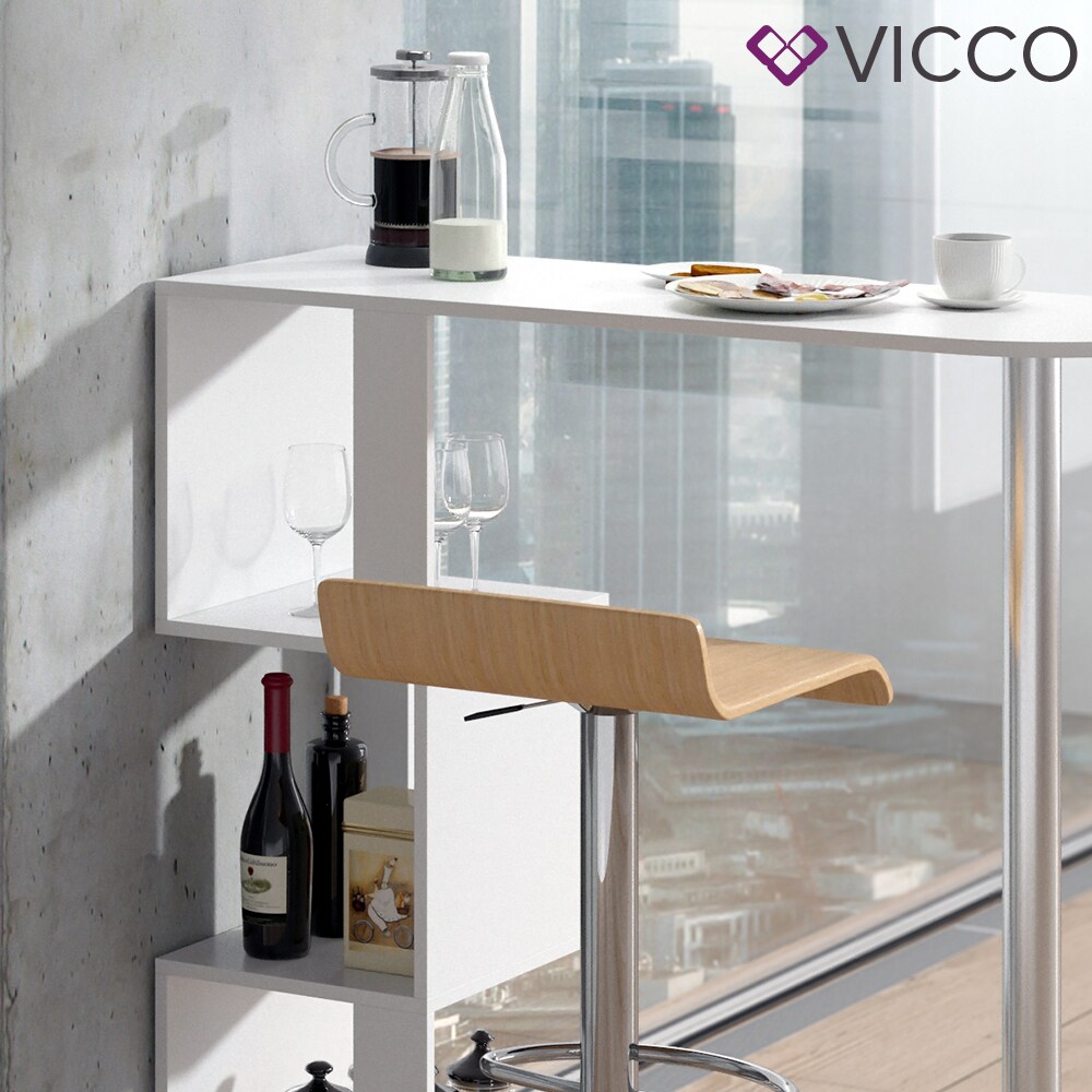 VICCO Bartisch VINCENT Weiß