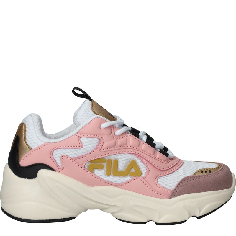 Fila Collene Logo Sneakers Roze Meisjes