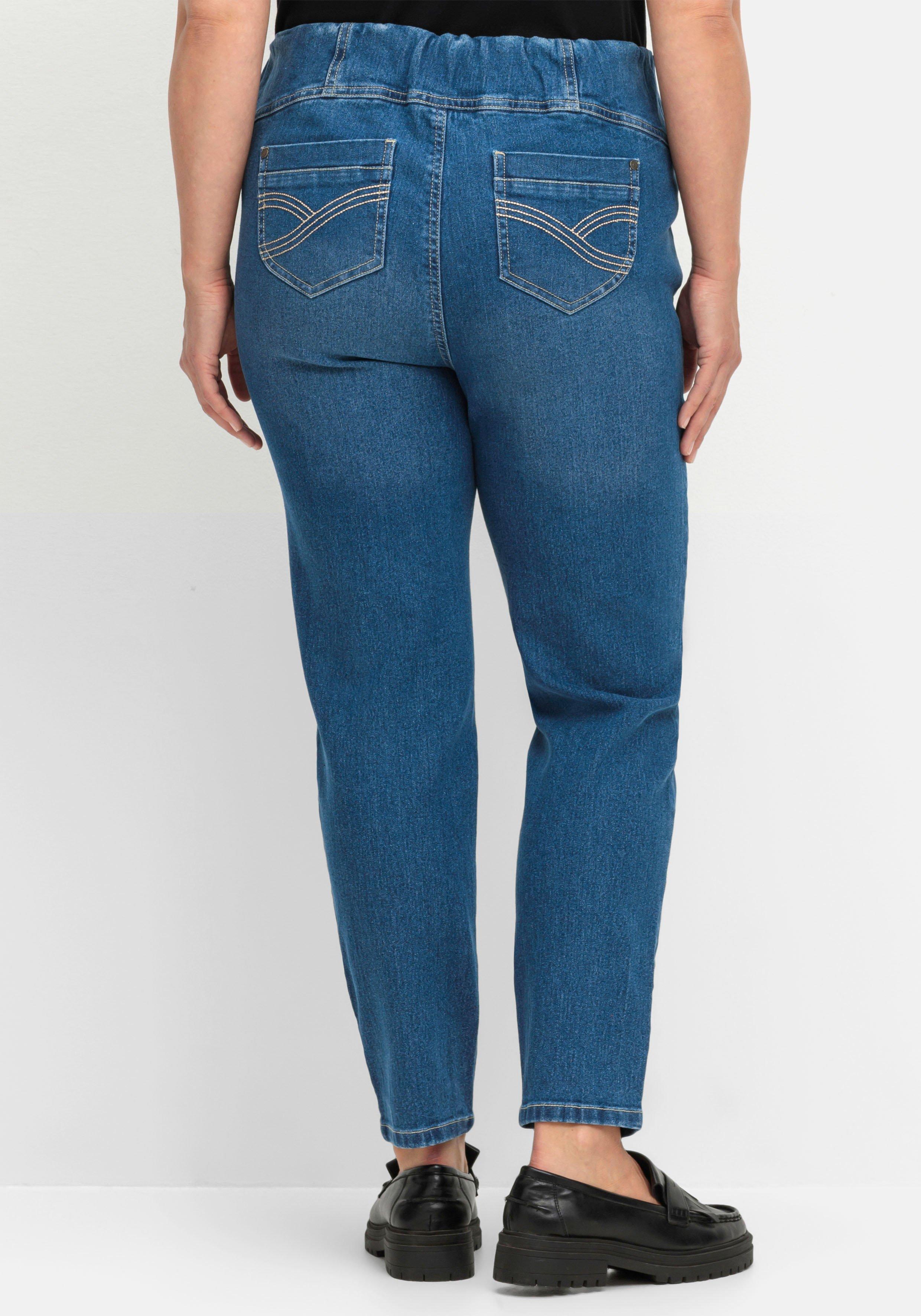 Jeggings mit breitem Gummibund