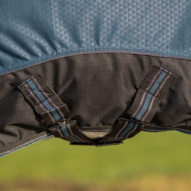 Deken QHP Turnout Collection Falabella 50gr Blauw