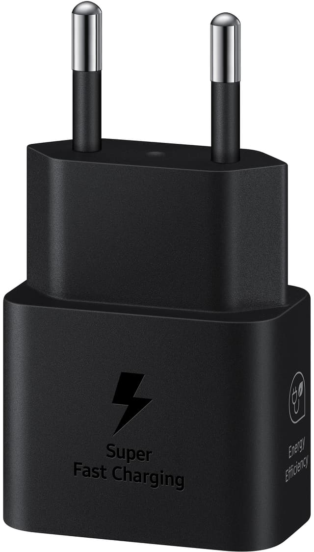 Samsung USB-C 25W oplader med kabel (sort)
