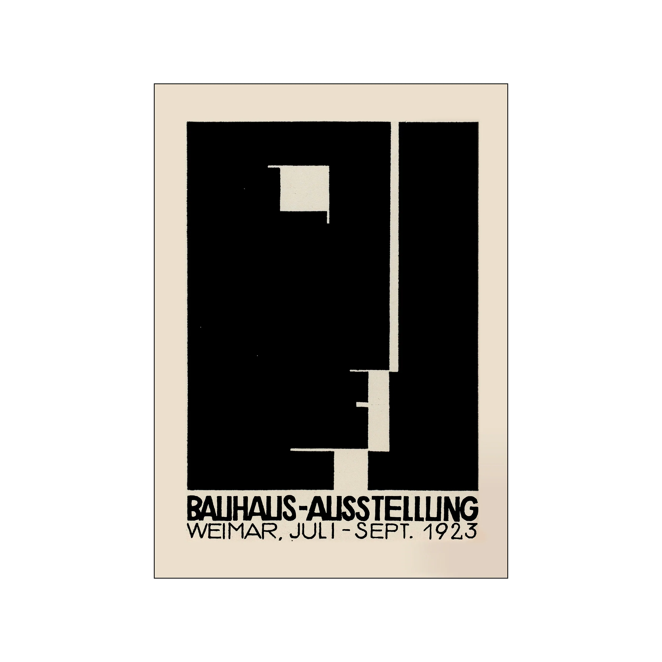 Poster & Frame  Bauhaus 5 Etsy plakat