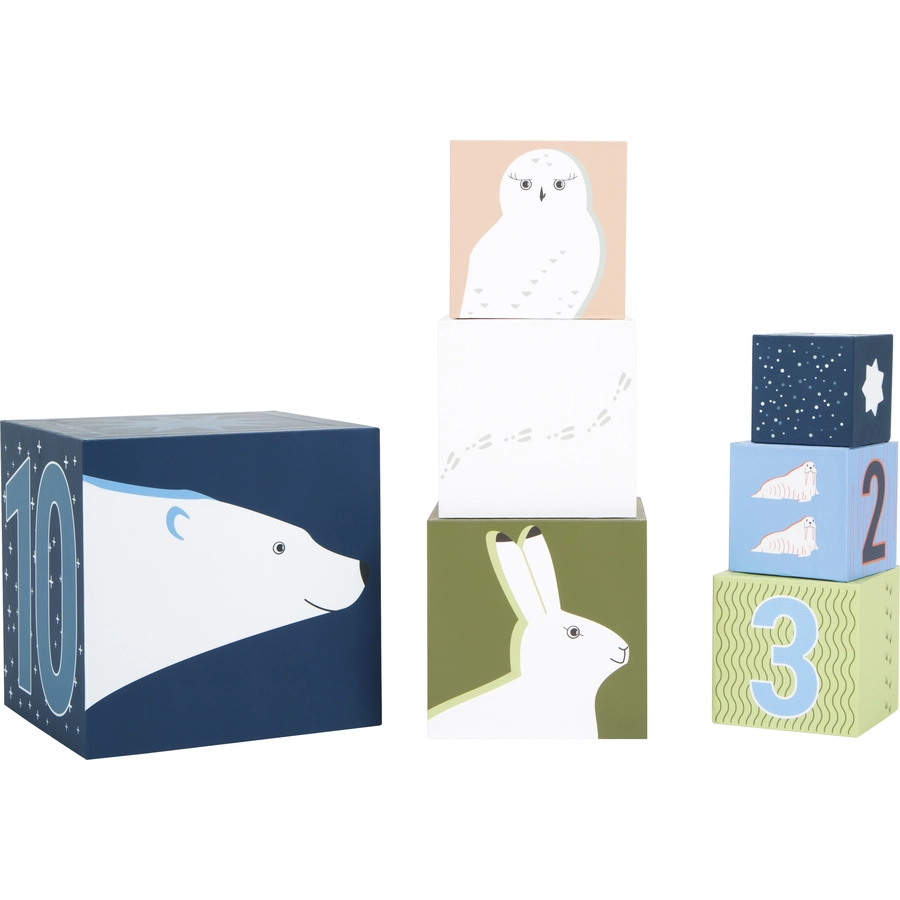 small foot® Stapelwürfel „Arctic“