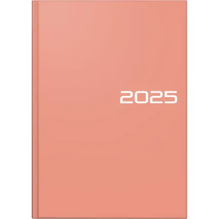 BRUNNEN Buchkalender Mod. 795 '25 | A5, Papier, salmon