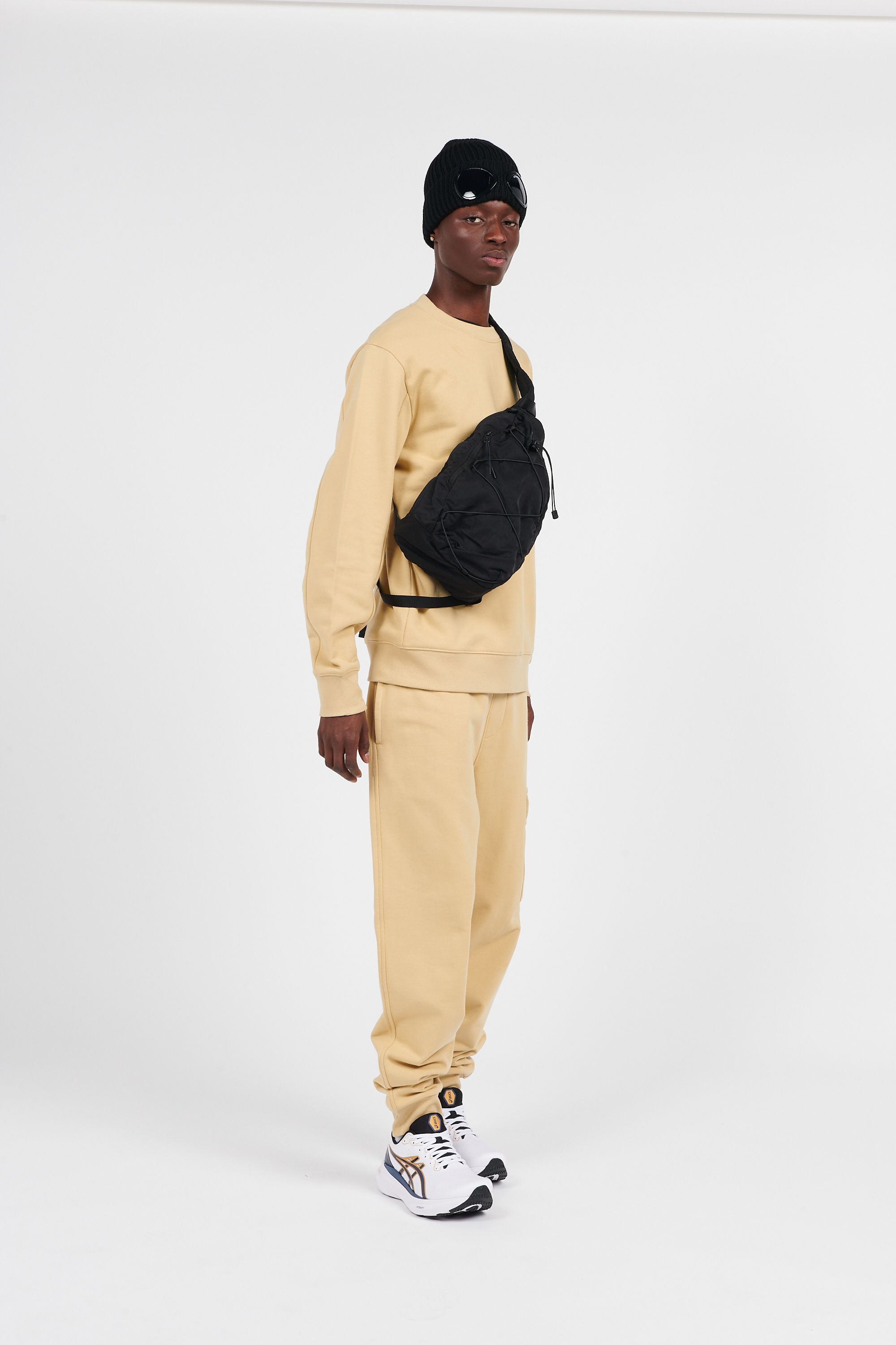 C.P. COMPANY Sac bandoulière  NYLON B CROSSBODY RUCKSACK Noir