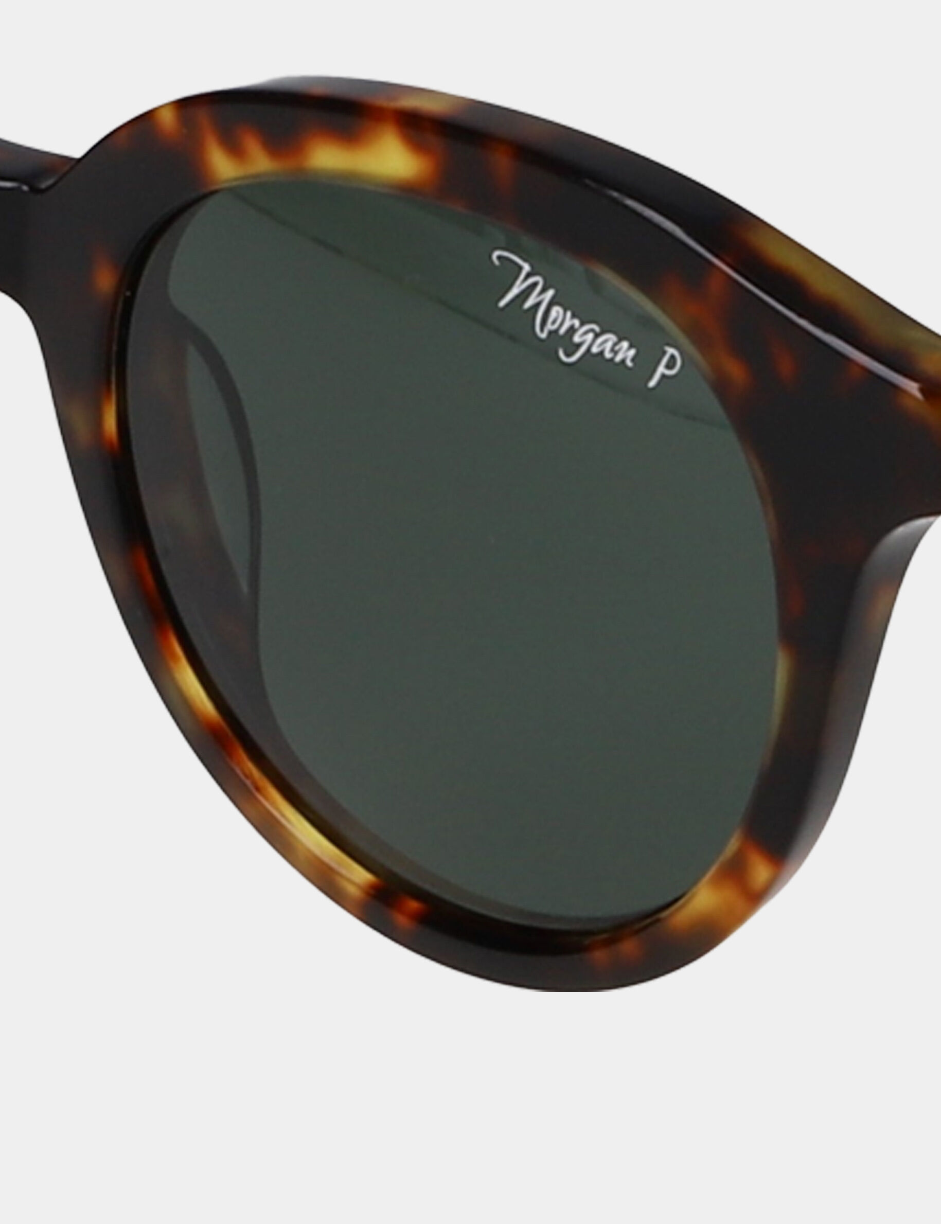Lunettes de soleil rondes marron femme - marron