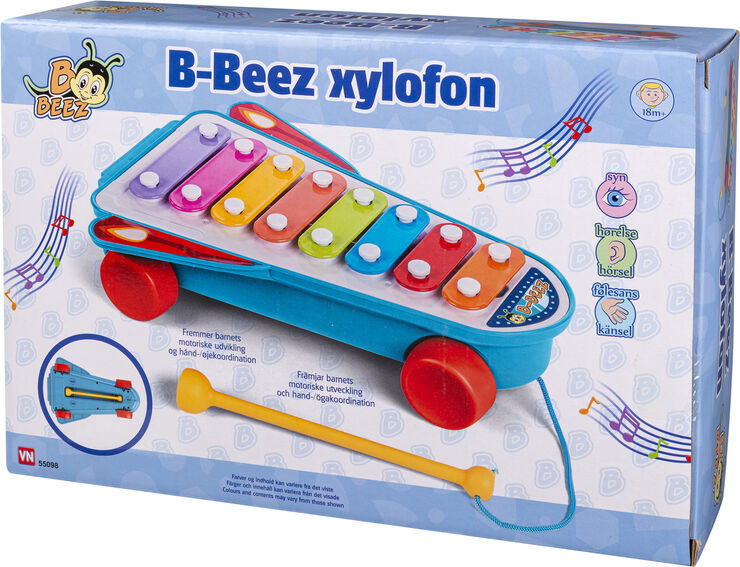 B Beez B BEEZ XYLOFON PÅ HJUL