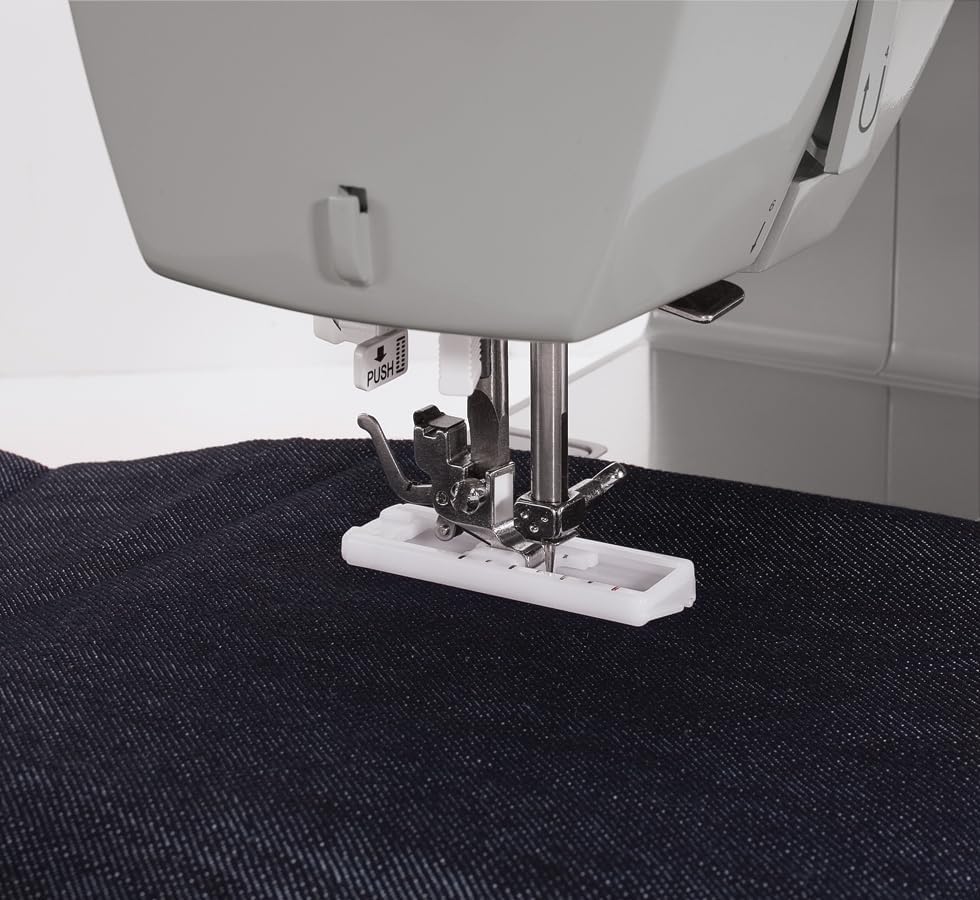 Máquina de costura Singer 4411 Heavy Duty, cinza