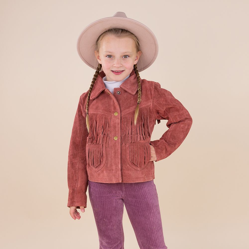 Moonrise kids western jacket Taleen rust