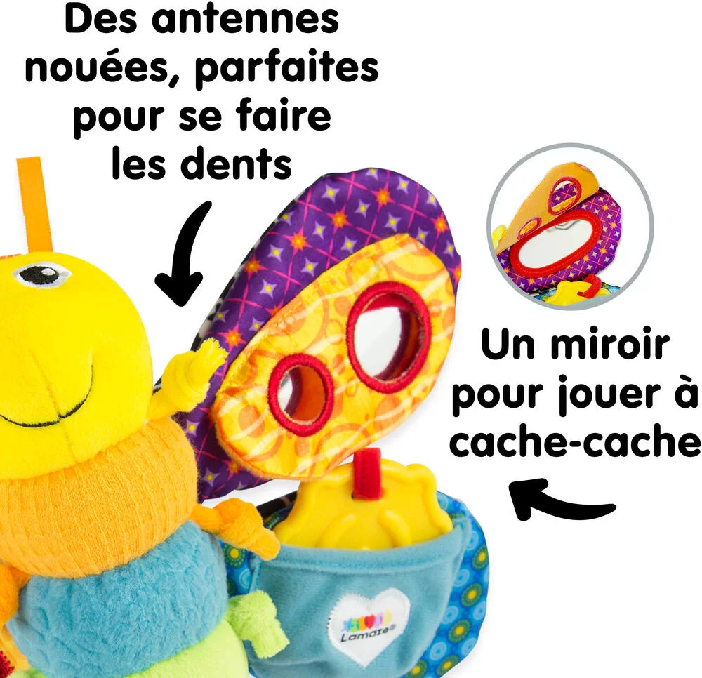 PELUCHE EVEIL - FREDDIE LA LUCIOLE