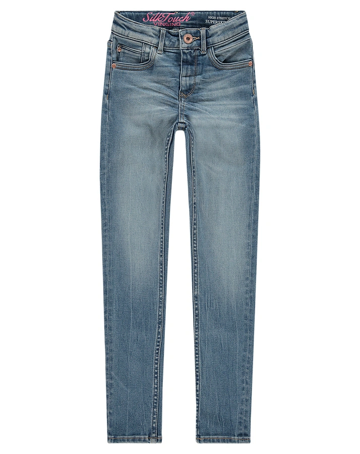 Jeans-Hose BELIZE in mid blue wash