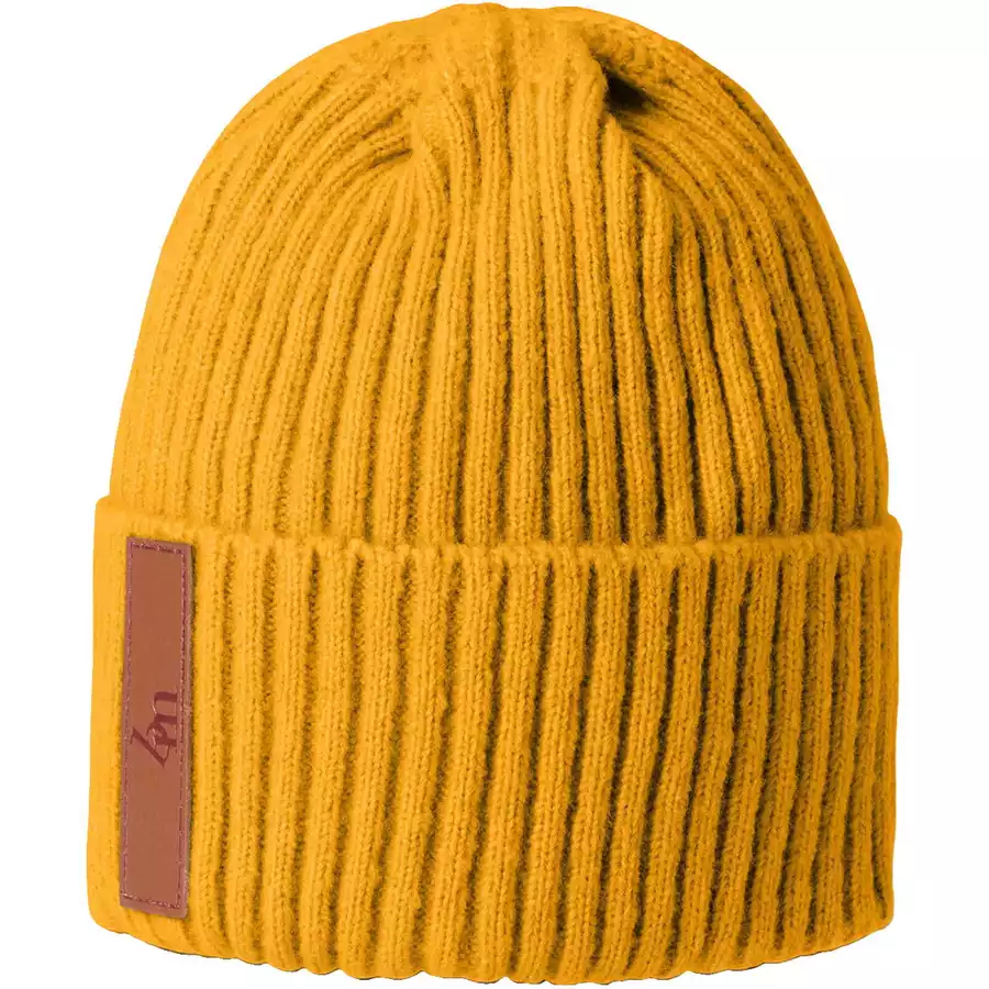 BabyMocs Mütze Vegan senfgelb