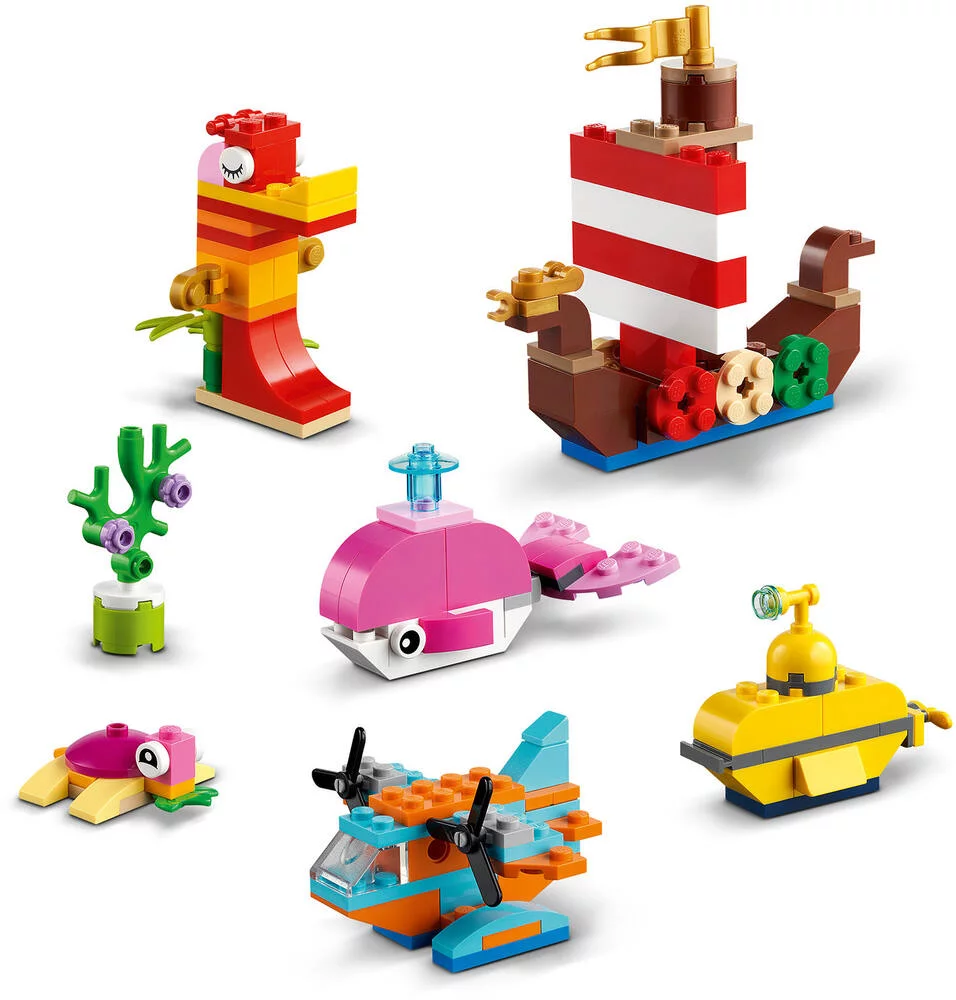LEGO®CLASSIC 11018 -JEUX CREATIFS DANS L’OCEAN