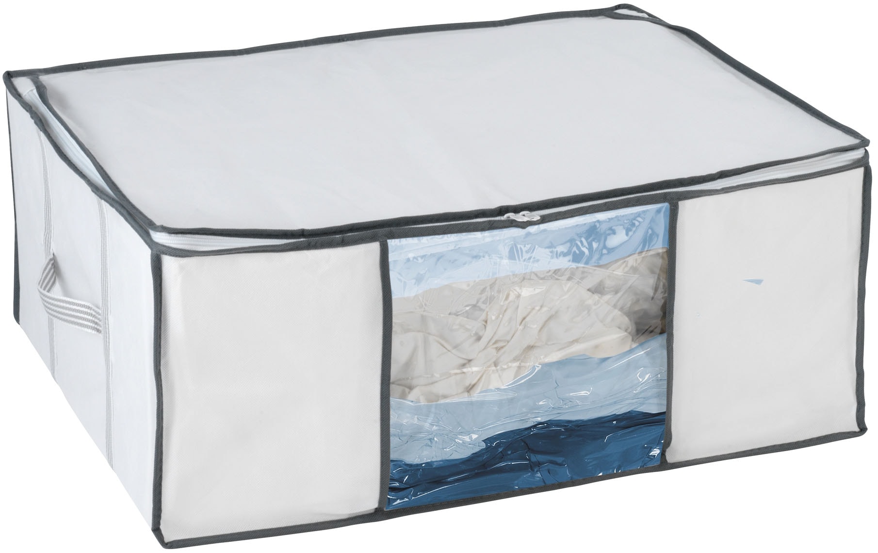 WENKO Unterbettkommode »Vakuum Soft Box L« integrierte Vakuum-Tasche & Blitzventil, bis zu 75 % Platzersparnis