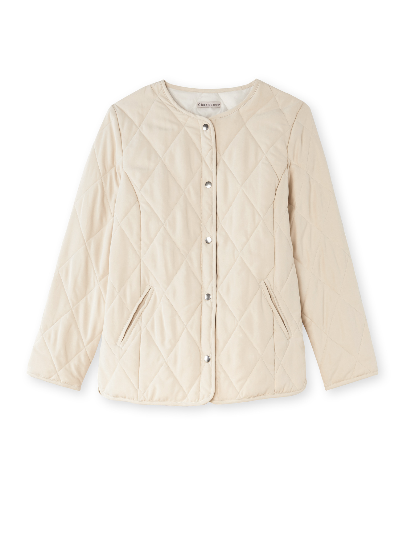 Veste matelassée à pressions