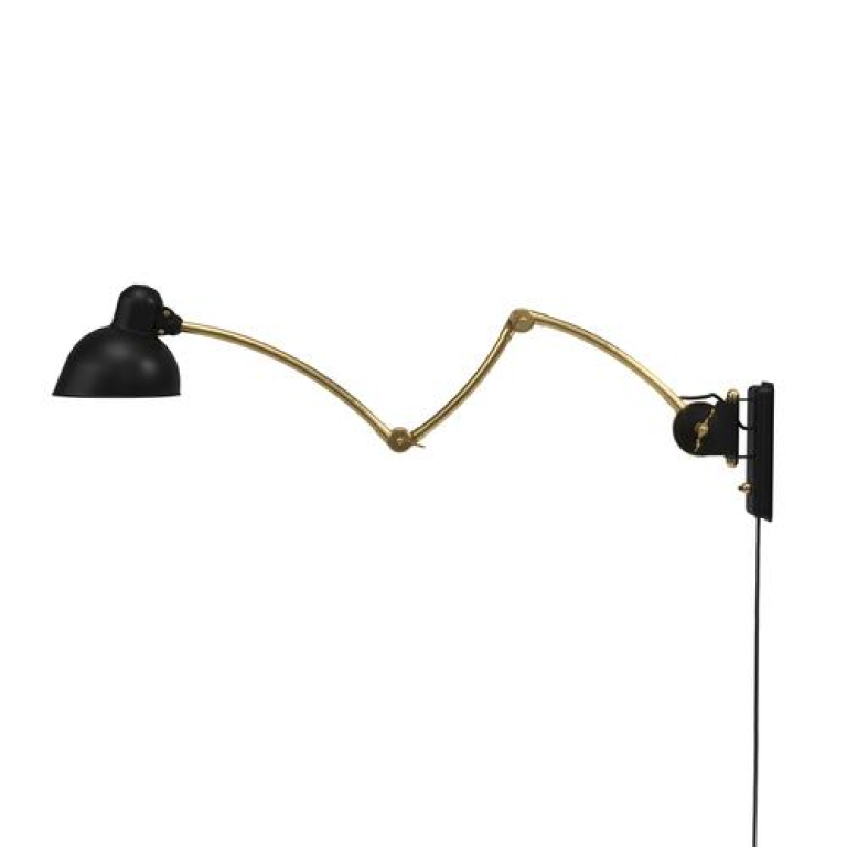 Fritz Hansen Kaiser Idell wandlamp wit/chrome