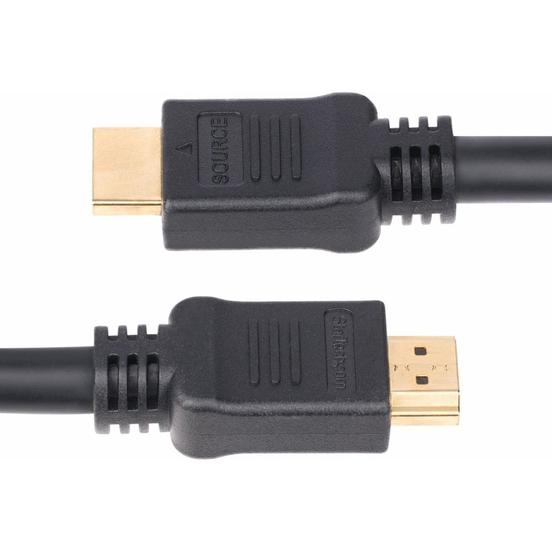 StarTech.com Câble HDMI 2.0 de 15 m, CMP, Classé Plenum, Câble HDMI Haut Débit, 4K 60Hz, HDR10/HDCP 2.2/ARC, Cordon HDMI Mural CMP