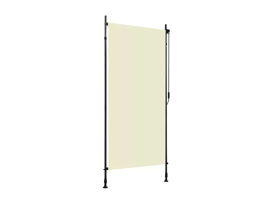 Store roulant d'extérieur 100 x 270 cm Crème