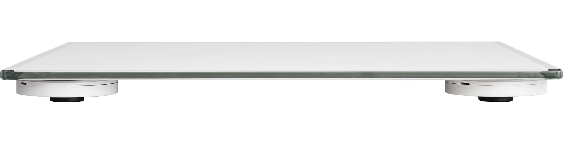 BEURER Personenwaage »GS 120, kompakte Glaswaage aus Sicherheitsglas mit nur 1,8 cm Höhe« Tragkraft bis 150 kg, platzsparendes Format mit 27 x 26 cm