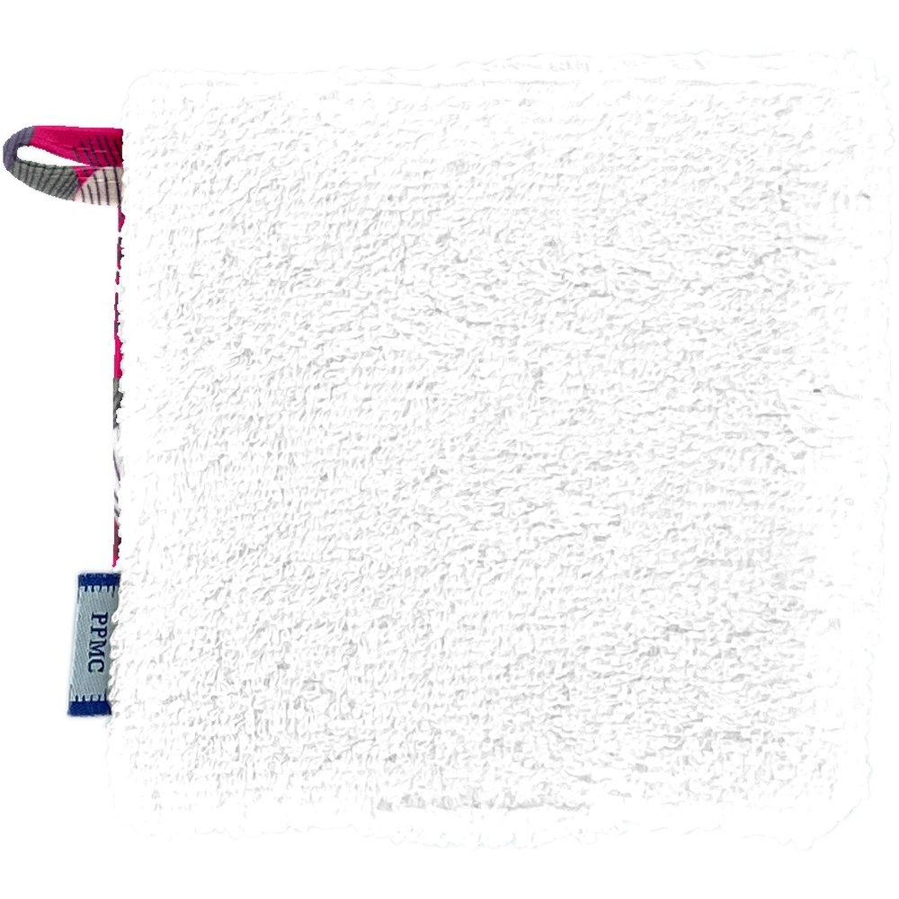 Carré Démaquillant Lavable Pavot Fuchsia
