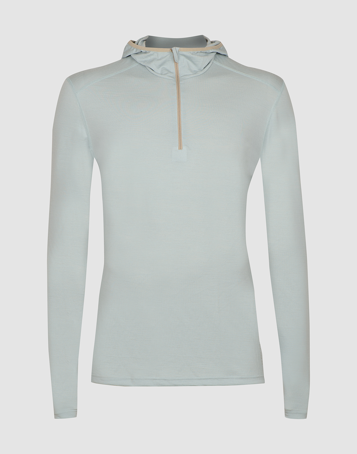 Shirt met capuchon van merinowol voor heren - Gratis Ve